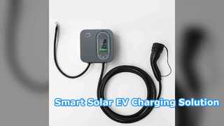 Bộ sạc EV thông minh 11kW với cân bằng tải năng lượng mặt trời và động