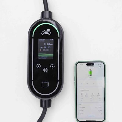 mua 3.68kW 16A Bộ sạc điện thông minh gia đình EV với Wi-Fi và màn hình LCD Bluetooth sản xuất trực tuyến