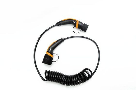 Cáp sạc xe điện được chứng nhận TPU AC Tiêu chuẩn châu Âu 3 Giai đoạn 32A loại 2 đến loại 2 để quảng bá