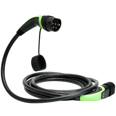 IP66 Loại 2 đến Loại 2 Cáp sạc EV Bộ sạc ô tô điện 3 pha