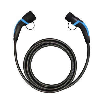 Mua AC480V 11kW 1 pha Loại 2 đến Loại 2 Cáp sạc EV Halogen Loại phích cắm miễn phí sản xuất trực tuyến