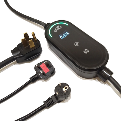 Giá tốt Bảo vệ IP67 Loại B Bộ sạc EV di động thông minh 16A 3.6kW với cảm biến nhiệt độ trực tuyến