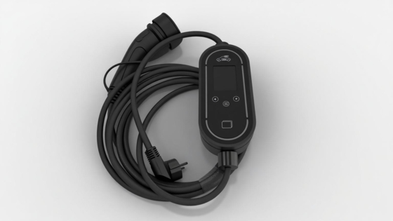 Giá tốt 11KW Type2 EV Portable Charger with 2.4 inch Screen  EV Portable Charger with APP Control trực tuyến