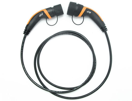 Giá tốt Vật liệu TPU Chứng nhận TUV 16a Dây sạc 1 pha màu cam Loại 2 ev Cáp Cáp sạc Xe điện Mở rộng trực tuyến