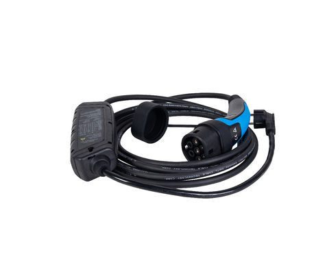 Giá tốt Bộ sạc EV di động OEM EVSE Loại 2 Cáp một pha 5 mét trực tuyến
