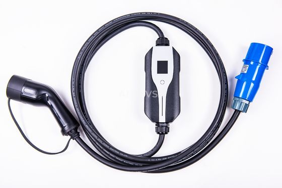 Giá tốt Bộ sạc EV di động loại 1 và loại 2 16A với phích cắm CEE IEC309 trực tuyến