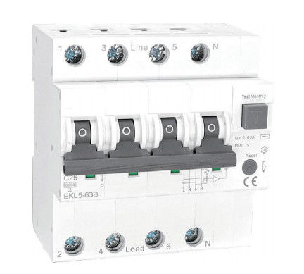 Giá tốt 0,03mA RCD RCCB RCBO Bộ ngắt mạch Loại B 4 Cực để bảo vệ trực tuyến