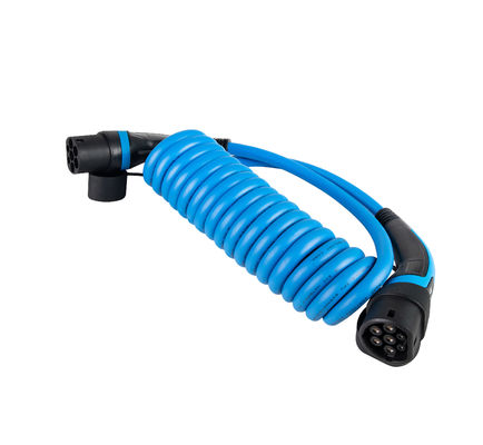 Giá tốt Cáp sạc EV cuộn 16A 480V 3 pha 11kW loại 2 đến loại 2 IEC 62196 trực tuyến
