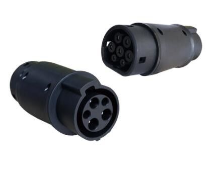 Giá tốt 32A 250V Loại 2 Sạc trên ô tô trên Trạm sạc EV Loại 1 Bộ điều hợp giao diện EV Loại 2 đến Loại 1 Bộ chuyển đổi EV trực tuyến