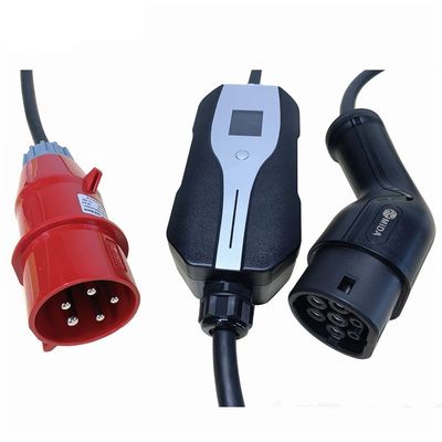 Giá tốt SAE J1772 Loại 1 Bộ sạc EV di động cấp 2 EVSE Có thể chuyển đổi bằng phích cắm CEE trực tuyến