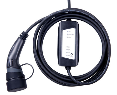 Giá tốt Bộ sạc tại nhà IEC 62196 loại 2 EVSE 16A 250V với dòng điện có thể điều chỉnh trực tuyến