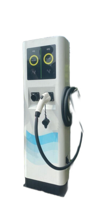 Giá tốt IEC 621962-2 Loại 2 Súng kép gắn trên sàn bộ sạc AC EV gắn trên sàn trực tuyến